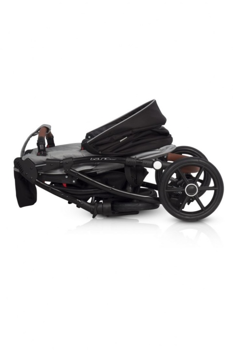 BASIC PLUS Riko 3w1 wózek głęboko-spacerowy + Fotelik Carlo 0m+ kolor Grey Fox