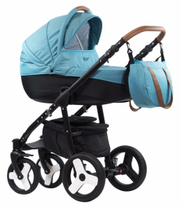 SCANDI Dynamic Baby wózek wielofunkcyjny tylko z gondolą - turquoise line SL4