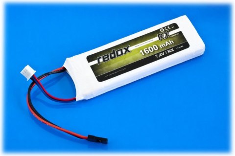 Redox 1600 mAh 7,4V - Pakiet LiPo RX