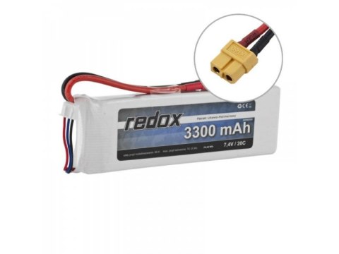 Redox 3300 mAh 7,4V 20C - Pakiet LiPo