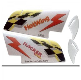 Hotwing Mini 500 ARF Yellow - Latające skrzydło Hacker Model