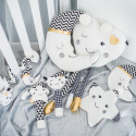 BabyOno Przytulanka dla niemowląt SLEEPING MOON – Drzemiący Księżyc 759