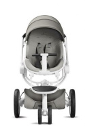 MOODD Quinny + Cabrio Fix Maxi-Cosi wersja spacerowa z fotelikiem - Grey Gravel