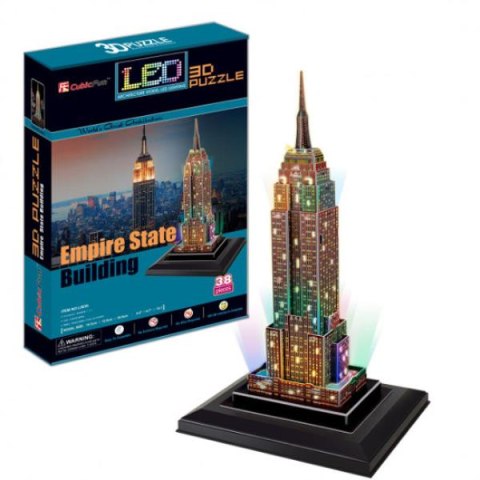 Puzzle 3D LED Empire State Builiding 20503 DANTE p12/cena za 1szt.