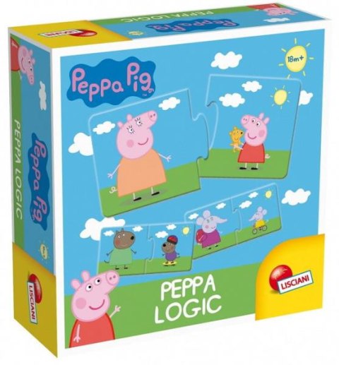 Gra logiczna dla dzieci Świnka Peppa 64892 LISCIANI p12