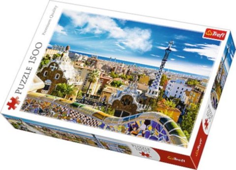 Puzzle 1500el Park Güell Barcelona 26147 TREFL p6