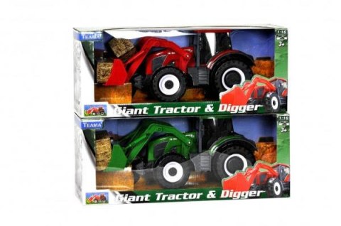 Traktor Gigant spychacz 1:16 zielony 60942 TEAMA