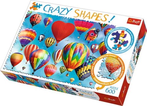 Puzzle 600el Crazy Shapes Kolorowe balony 11112 TREFL p8