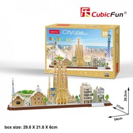 Puzzle 3D City Line Barcelona 20256 DANTE