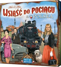 Wsiąść do Pociągu: Kolekcja map 6.5 Polska gra REBEL