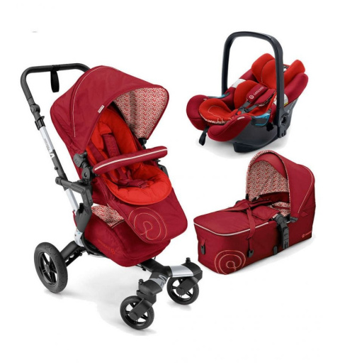 Wózek wielofunkcyjny Neo 3w1 Travel Set Concord (tomato red)