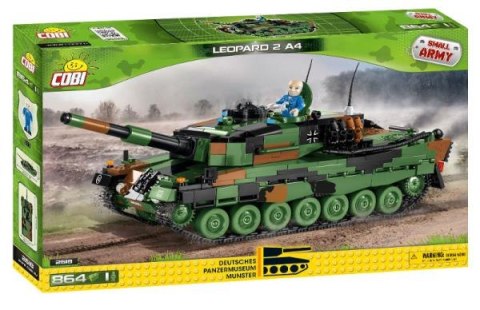 COBI 2618 Armed Forces Czołg Leopard 2 A4 864 klocki p3