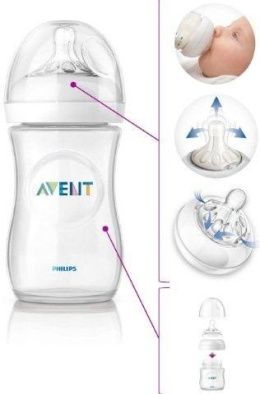 AVENT Philips Butelka z serii Natural 330ml SCF 696/17