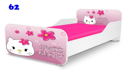 NOBIKO Łóżko SMALL KWADRA 180x80 Hello Kitty