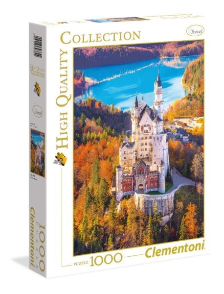 Clementoni Puzzle 1000el Zamek Neuschwanstein 39382 p6