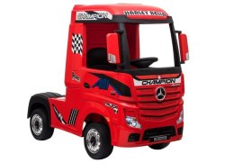 Auto na Akumulator Mercedes Actros Czerwone Lakier