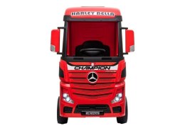 Auto na Akumulator Mercedes Actros Czerwone Lakier