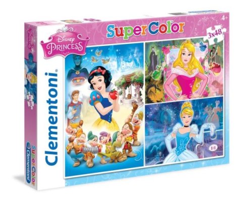 Clementoni Puzzle 3x48el Princess 25211 p6