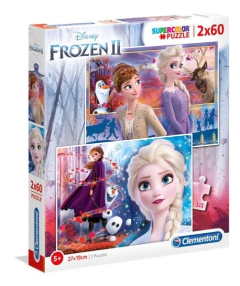 Clementoni Puzzle 2x60el Frozen 2 21609