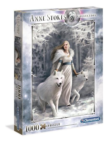 Clementoni Puzzle 1000el Anne Stokes Collection Winter Guardians 39477