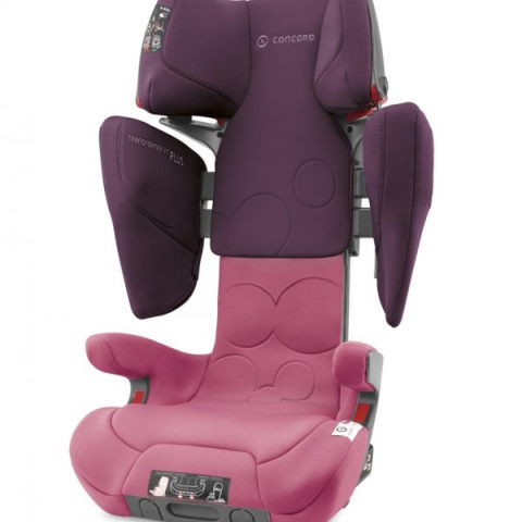 Transformer XT Plus IsoFix Concord 15-36 kg fotelik samochodowy Grupa II / III 3-12 lat - 20 CARMIN PINK