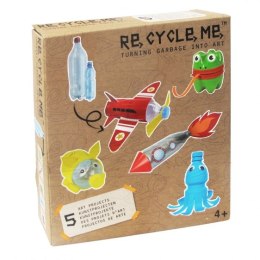 Zestaw kreatywny - samolot - re-cycle-me - 5 zabawek RE-CYCLE-ME