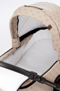 APUS Monogram 2w1 Dada Prams wózek dziecięcy - Monogram Light Beige