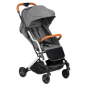 MAVERO Kidwell Lekki wózek spacerowy 6,4 kg - SREBRNY/BRĄZ