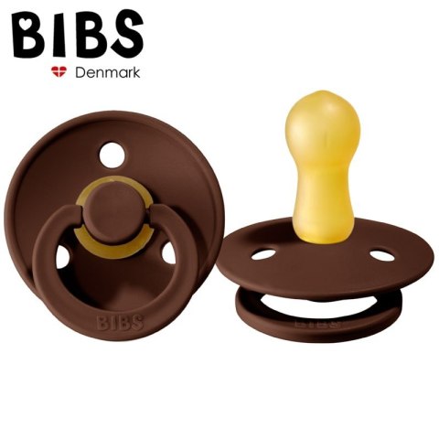 BIBS COLOUR MOCHA S Smoczek Uspokajający kauczuk Hevea