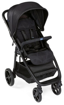 Multiride Chicco 0m+ do 22kg Terenowa spacerówka z gumowymi kółkami - Jest Black