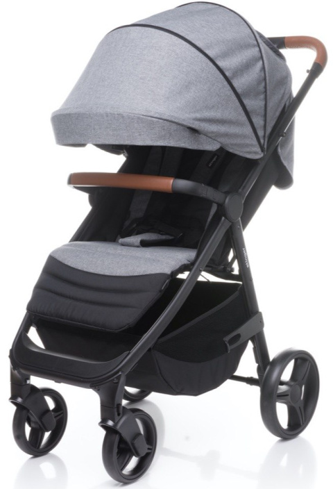 Stinger 4Baby klasyczny i funkcjonalny wózek spacerowy do 22 kg - GREY