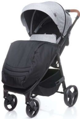 Stinger 4Baby klasyczny i funkcjonalny wózek spacerowy do 22 kg - Light Grey