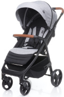 Stinger 4Baby klasyczny i funkcjonalny wózek spacerowy do 22 kg - Light Grey