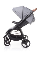 Stinger 4Baby klasyczny i funkcjonalny wózek spacerowy do 22 kg - Light Grey