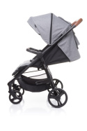 Stinger 4Baby klasyczny i funkcjonalny wózek spacerowy do 22 kg - Light Grey