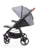 Stinger 4Baby klasyczny i funkcjonalny wózek spacerowy do 22 kg - Light Grey