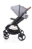 Stinger 4Baby klasyczny i funkcjonalny wózek spacerowy do 22 kg - Light Grey