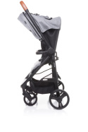 Stinger 4Baby klasyczny i funkcjonalny wózek spacerowy do 22 kg - Light Grey