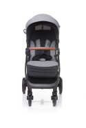 Stinger 4Baby klasyczny i funkcjonalny wózek spacerowy do 22 kg - Light Grey