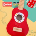 Gitara drewniana czerwona ONSHINE