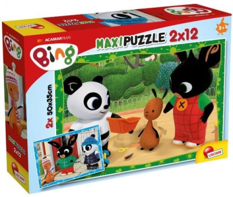 Puzzle MAXI 2x12el BING Przyjaciele 81226 LISCIANI