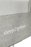 Sleep2gether Caretero łóżeczko dostawne spanie z dzieckiem 0m+ - Grey