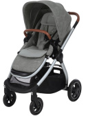 Adorra Maxi-Cosi 2w1 + CabrioFix za 1zł, wózek głęboko-spacerowy z gondolą Oria NOMAD GREY