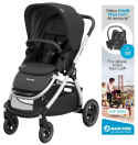 Adorra Maxi-Cosi + CabrioFix za 1zł, wózek wielofunkcyjny - wersja spacerowa - ESSENTIAL BLACK