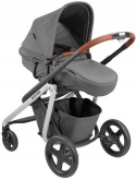 LILA MAXI-COSI + CabrioFix za 1zł, wózek spacerowy / gondola 2w1 - Nomad Grey