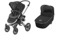 NOVA 4 Maxi Cosi wózek 2w1 + CabrioFix za 1zł, wózek głęboko-spacerowy składanie bez użycia rąk - ESSENTIAL BLACK