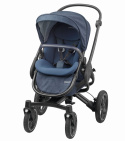 NOVA 4 Maxi Cosi wózek 2w1 + CabrioFix za 1zł, wózek głęboko-spacerowy składanie bez użycia rąk - nomad blue