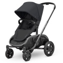 Quinny HUBB MONO + CabrioFix za 1zł, wózek zakupowy wersja spacerowa - BLACK ON BLACK