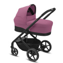 BALIOS S Lux CYBEX 2w1 Wózek głęboko-spacerowy - Magnolia Pink (Black)