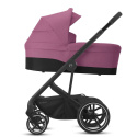 BALIOS S Lux CYBEX 2w1 Wózek głęboko-spacerowy - Magnolia Pink (Black)